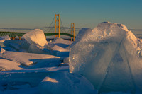 Blue Ice Wall