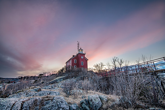 Marquette Harbor Sky